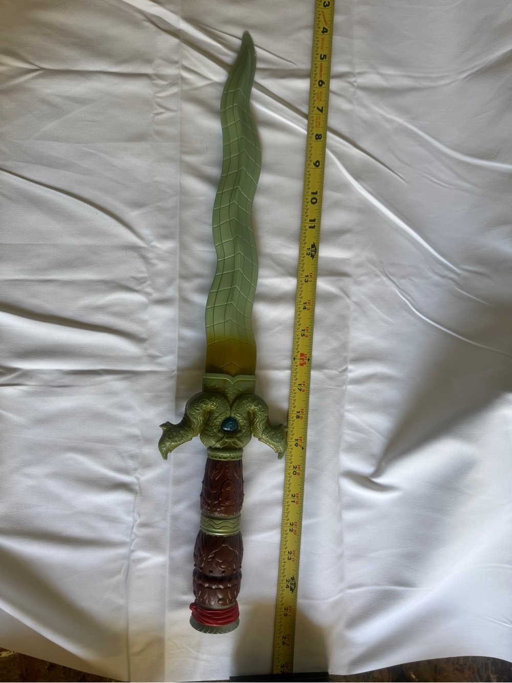 Plastic toy sword 'Dragon Blade' from Disney's Raya and the Last Dragon